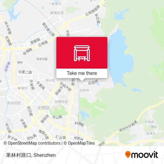 果林村路口 map