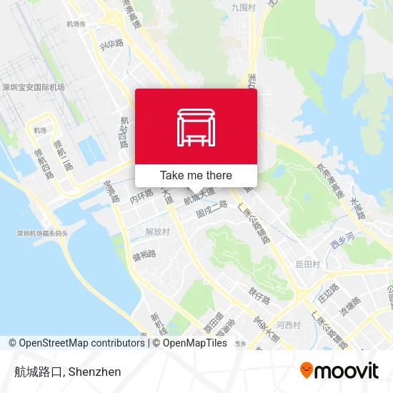 航城路口 map