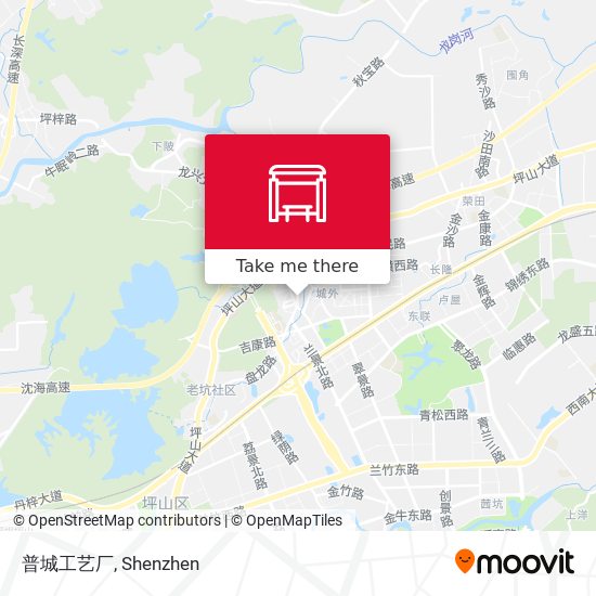 普城工艺厂 map