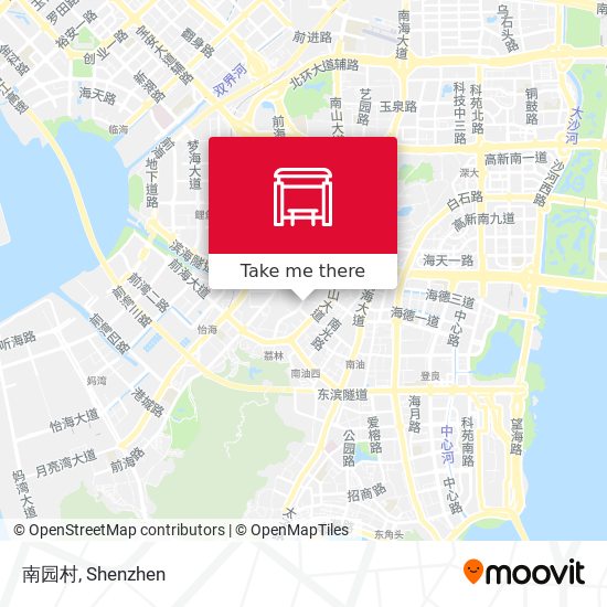 南园村 map