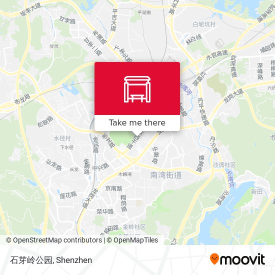 石芽岭公园 map