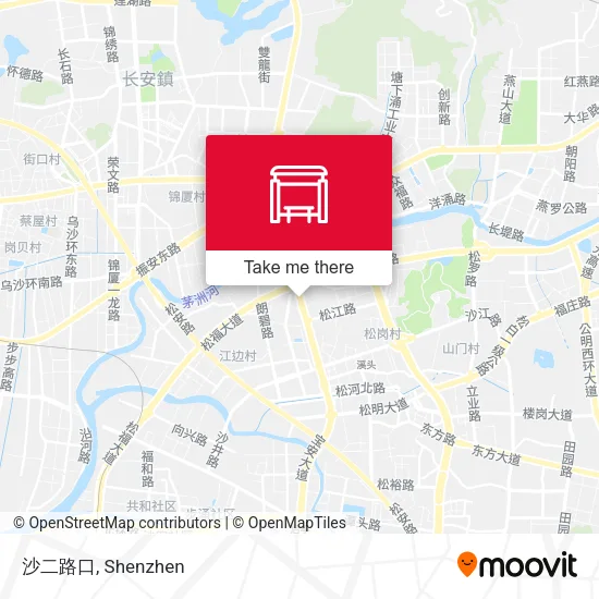 沙二路口 map