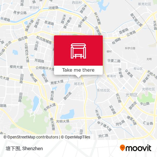 塘下围 map