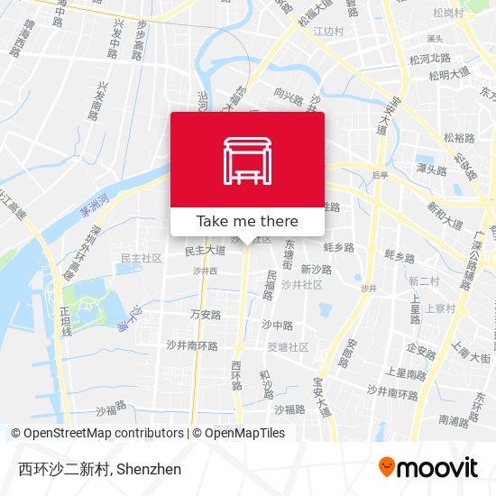 西环沙二新村 map