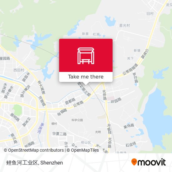 鲤鱼河工业区 map