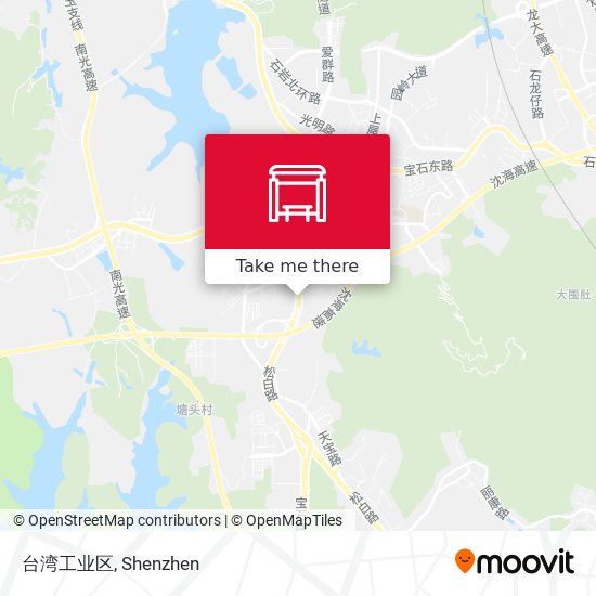 台湾工业区 map