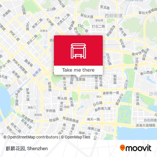 麒麟花园 map