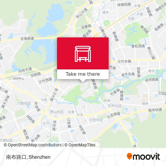南布路口 map