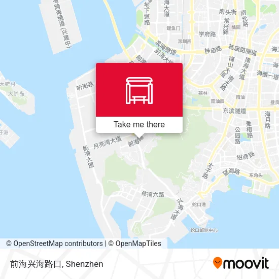 前海兴海路口 map