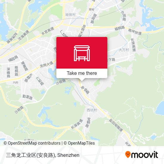 三角龙工业区(安良路) map
