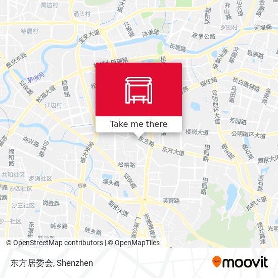 东方居委会 map