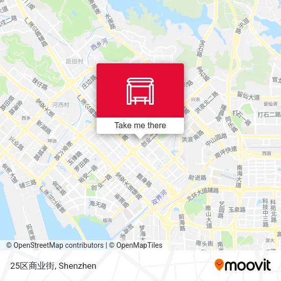 25区商业街 map