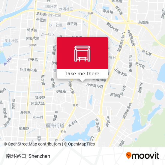 南环路口 map