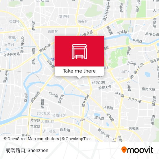 朗碧路口 map