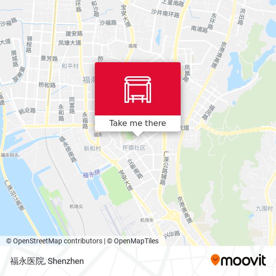 福永医院 map