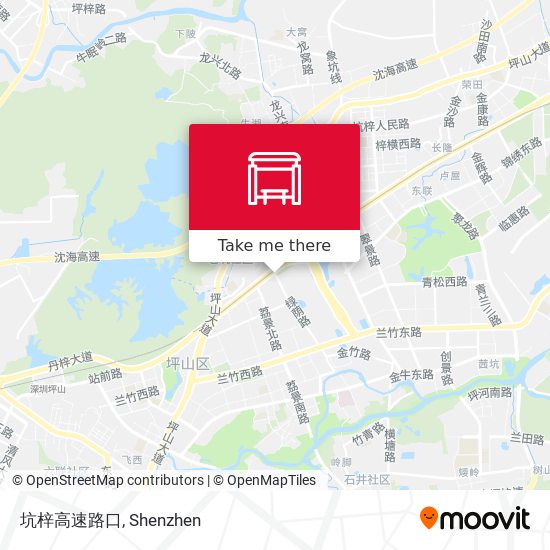 坑梓高速路口 map