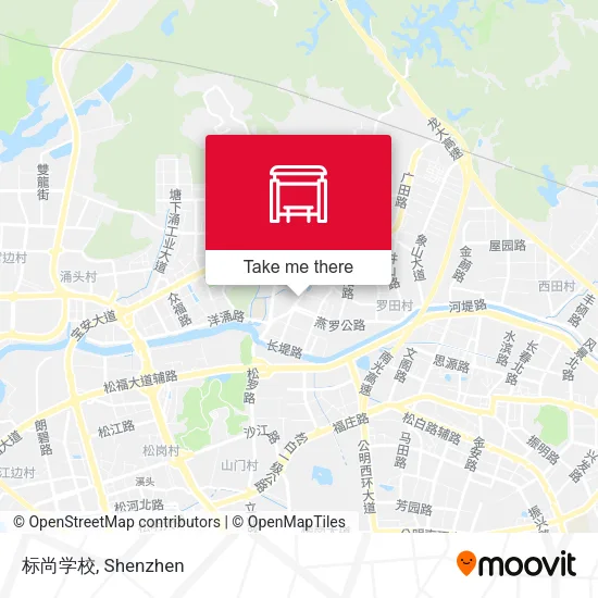标尚学校 map