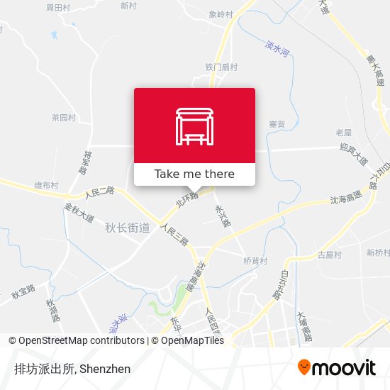 排坊派出所 map