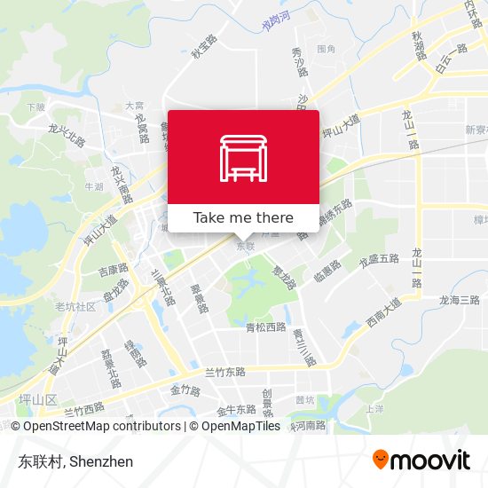 东联村 map