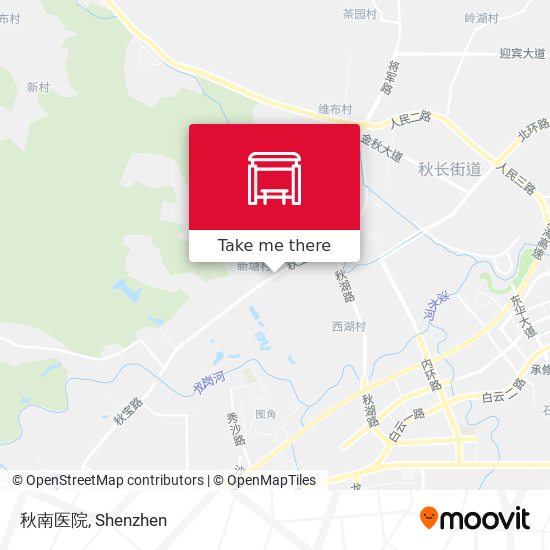 秋南医院 map