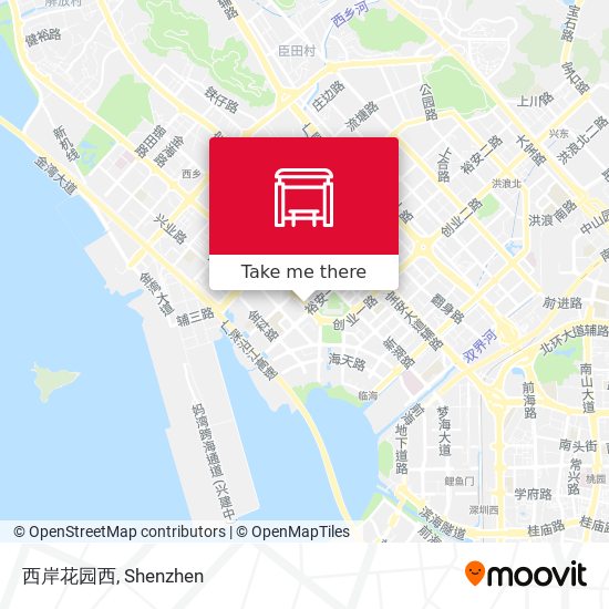 西岸花园西 map
