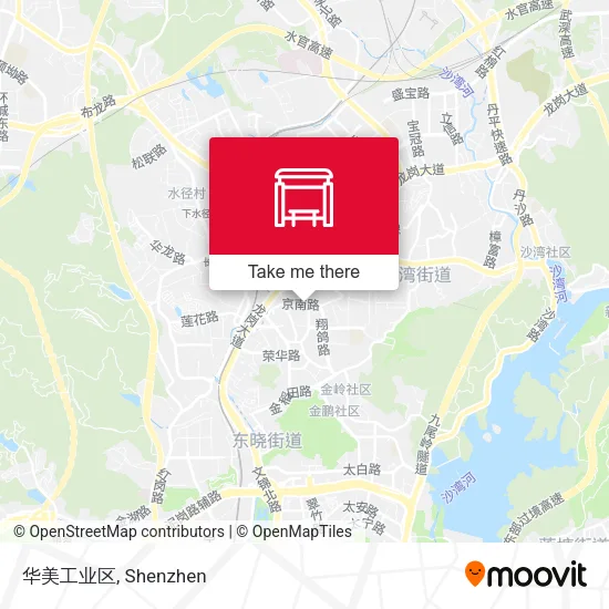 华美工业区 map