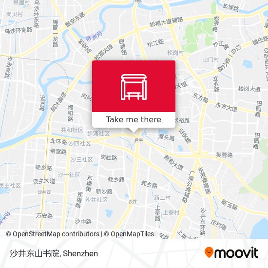 沙井东山书院 map