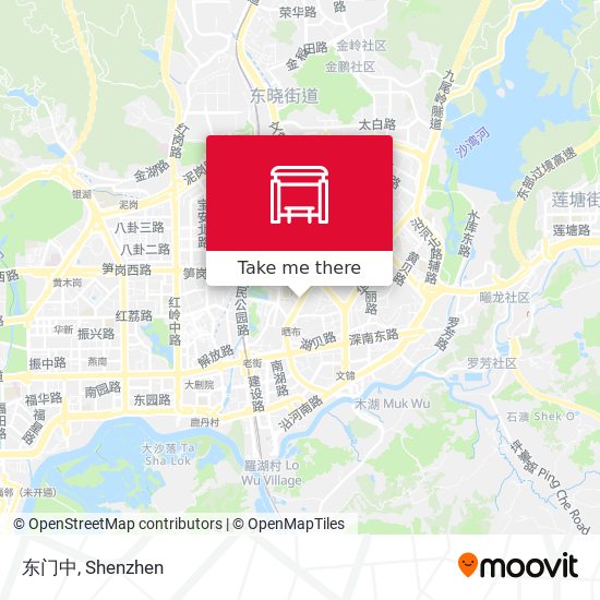 东门中 map