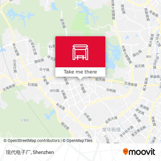 现代电子厂 map