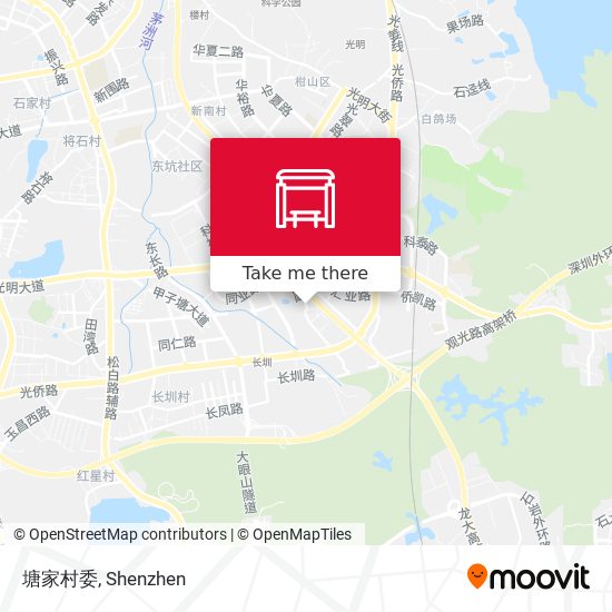 塘家村委 map