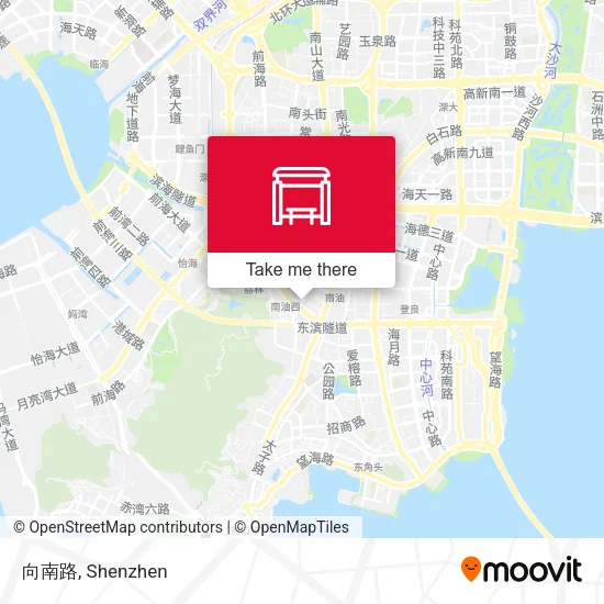 向南路 map