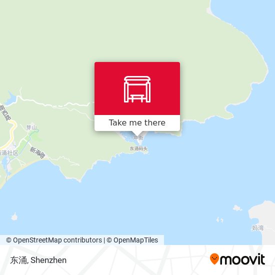 东涌 map