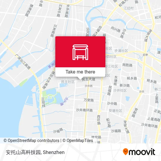 安托山高科技园 map