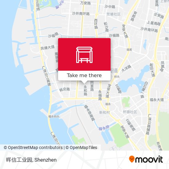 晖信工业园 map