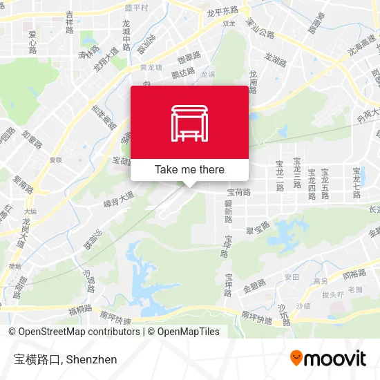 宝横路口 map