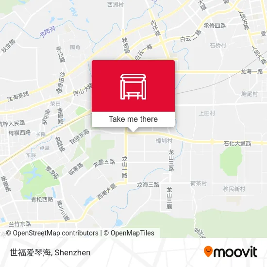 世福爱琴海 map