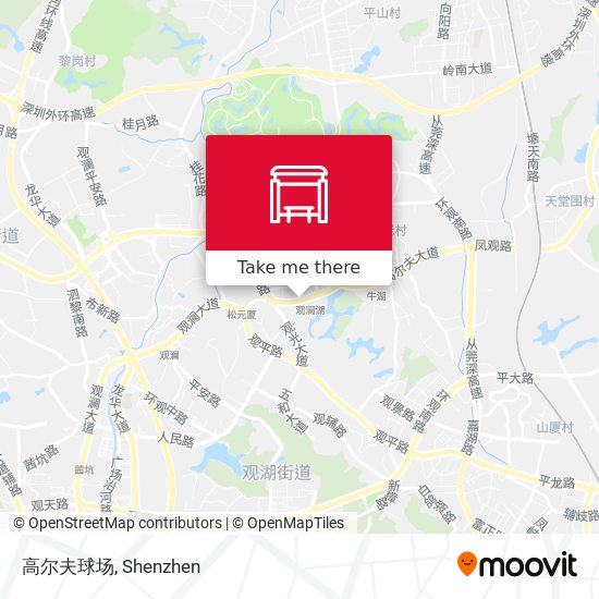 高尔夫球场 map