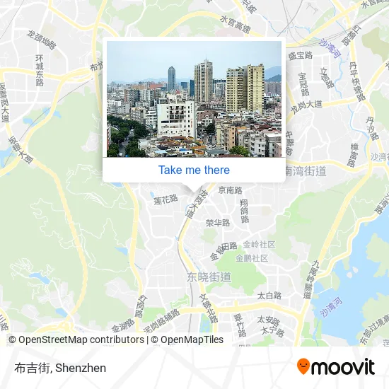 布吉街 map