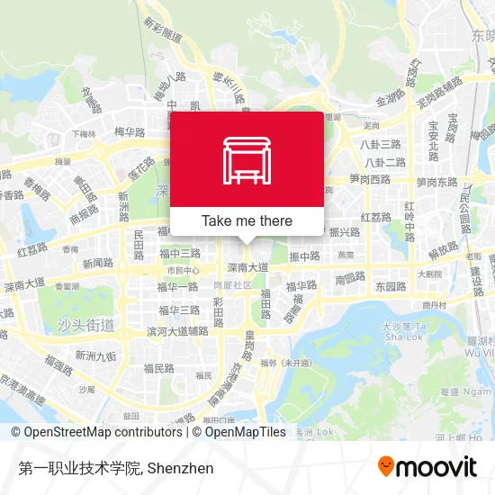 第一职业技术学院 map