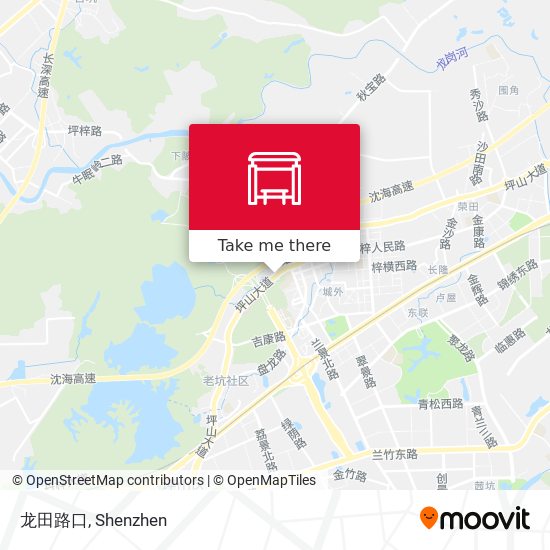 龙田路口 map