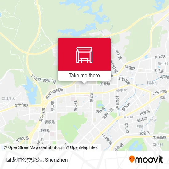 回龙埔公交总站 map