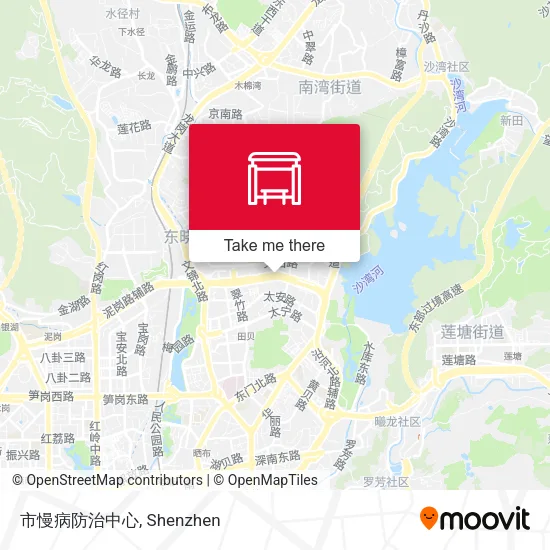 市慢病防治中心 map