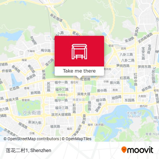 莲花二村1 map