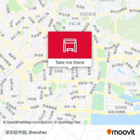 深圳软件园 map