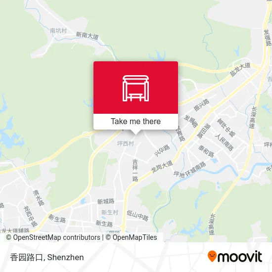 香园路口 map