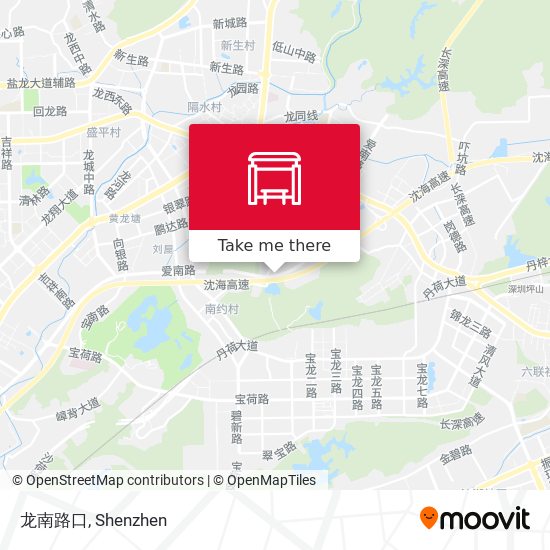 龙南路口 map
