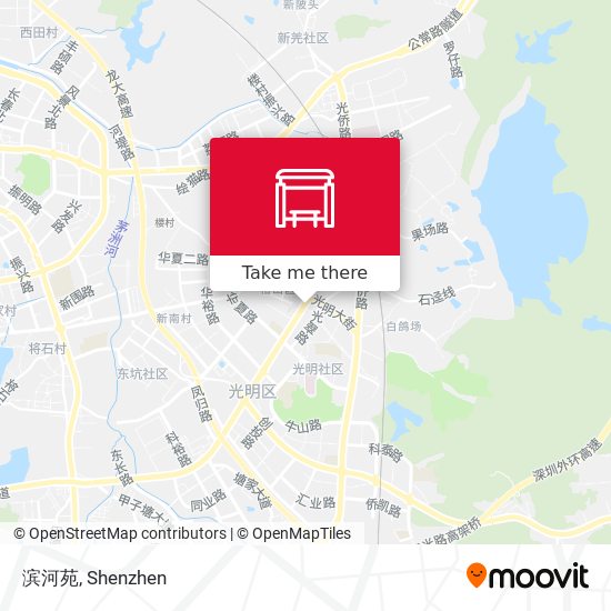滨河苑 map
