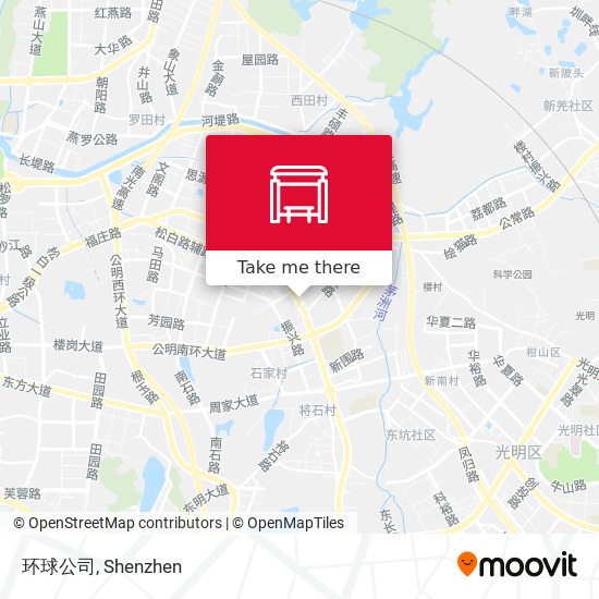 环球公司 map