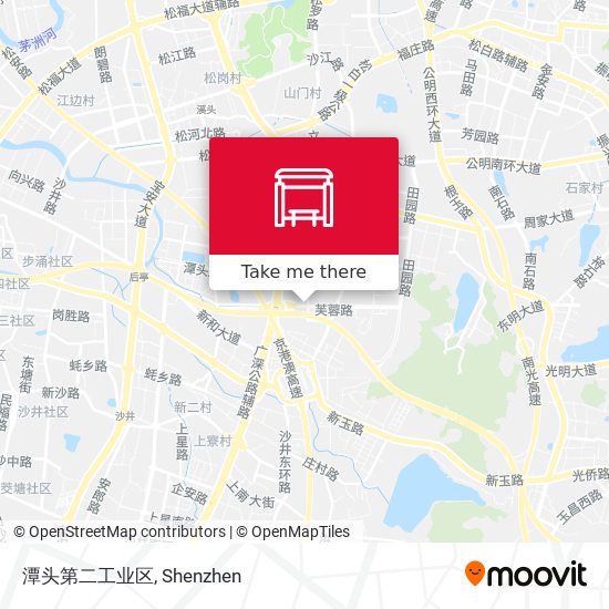 潭头第二工业区 map