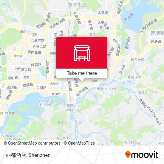 丽都酒店 map
